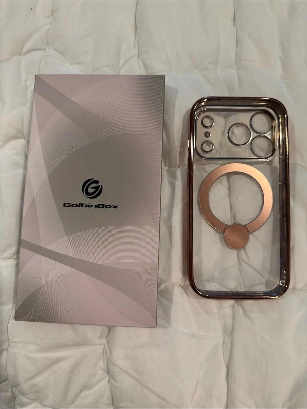 iPhone 16 Pro Case With 360° Spin Magnetic Stand